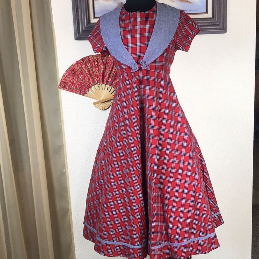 Vintage Halloween Bonnie Jean Junior Dress Size 14